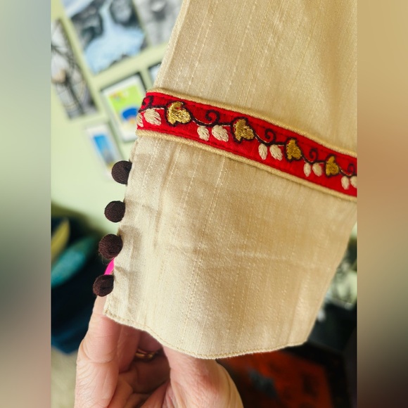 NWOT Span Straight Casual Cotton Kurta Tunic Size Medium - Picture 4 of 5